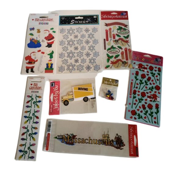Other - NWT 8 packages of Misc themed Scrapbooking stickers